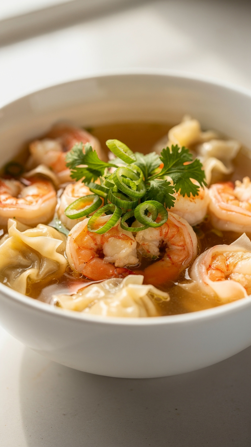 Shrimp Wonton Soup: A Cozy Bowl of Pure Comfort