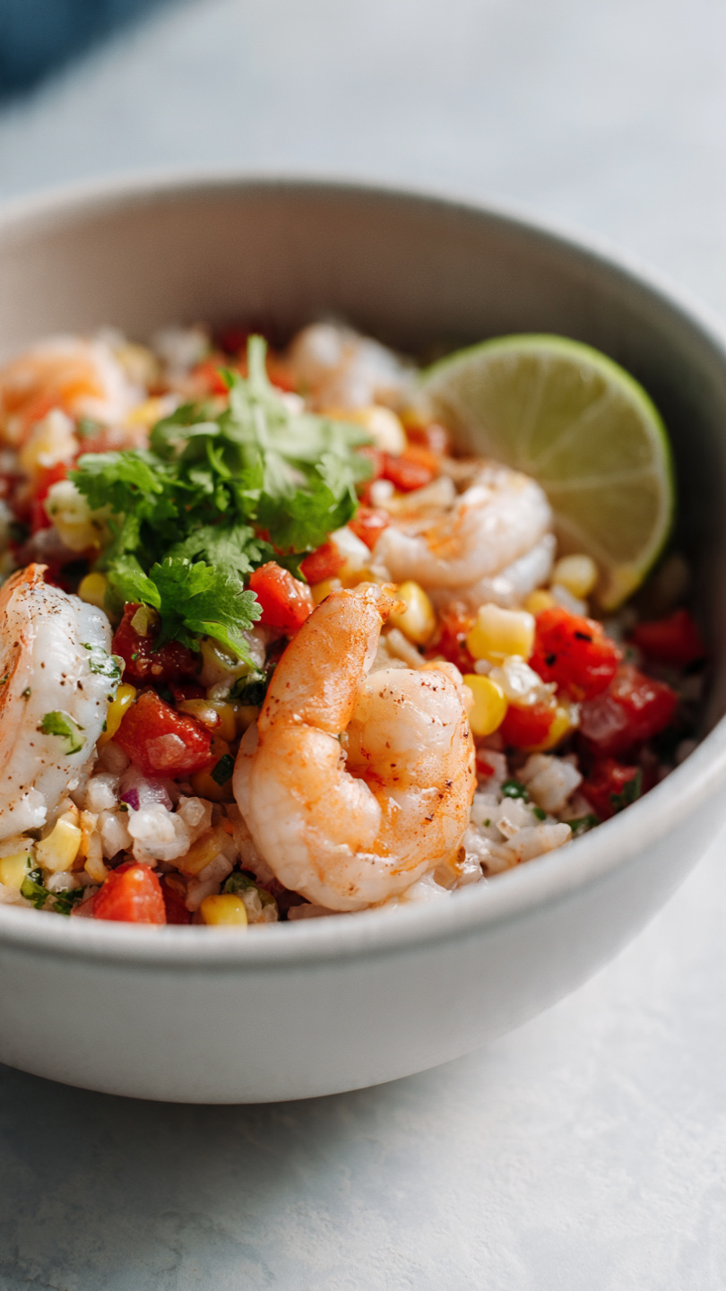 Shrimp Taco Bowl