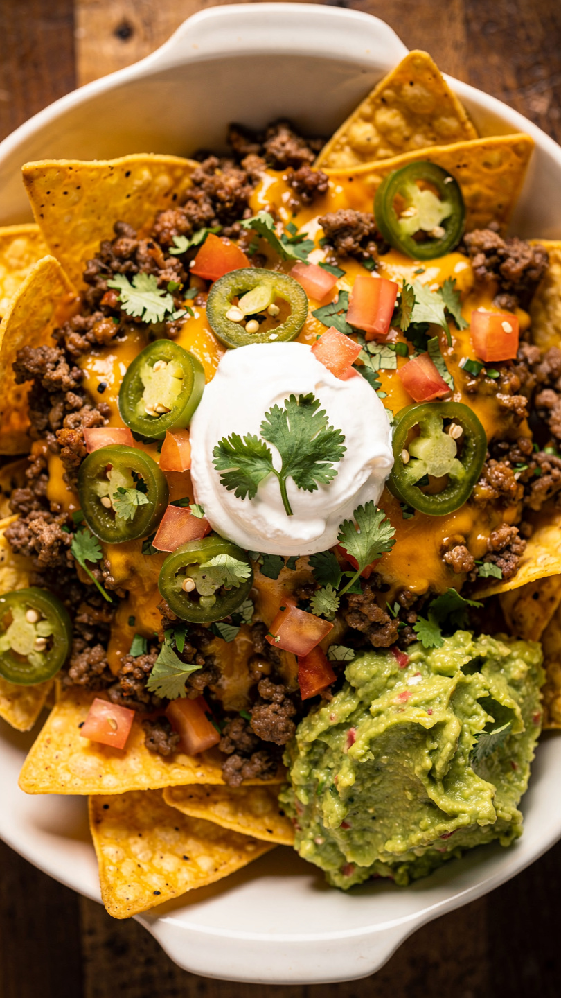 Beef Nachos Supreme