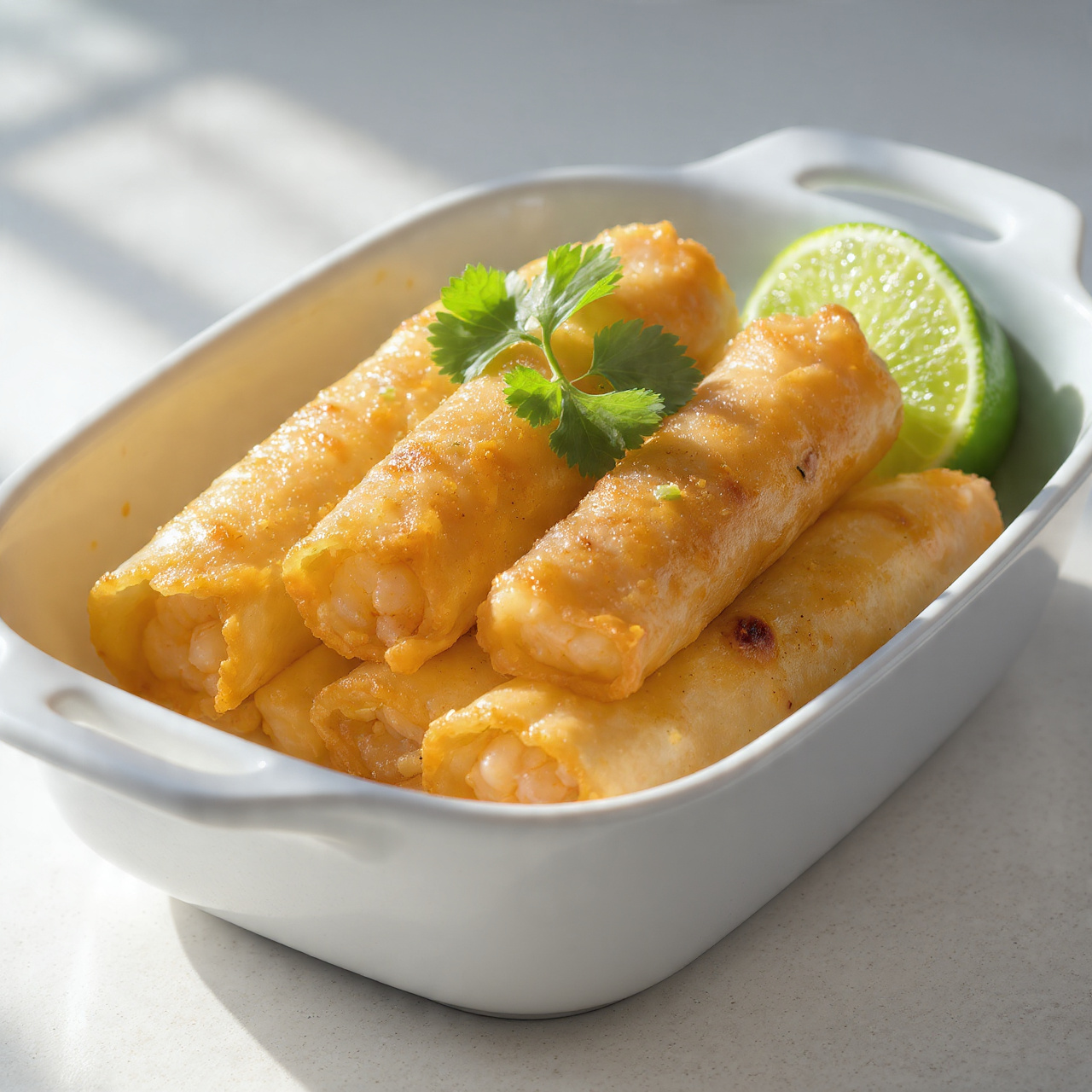 Fresh Shrimp Spring Rolls with Peanut Dipping Sauce