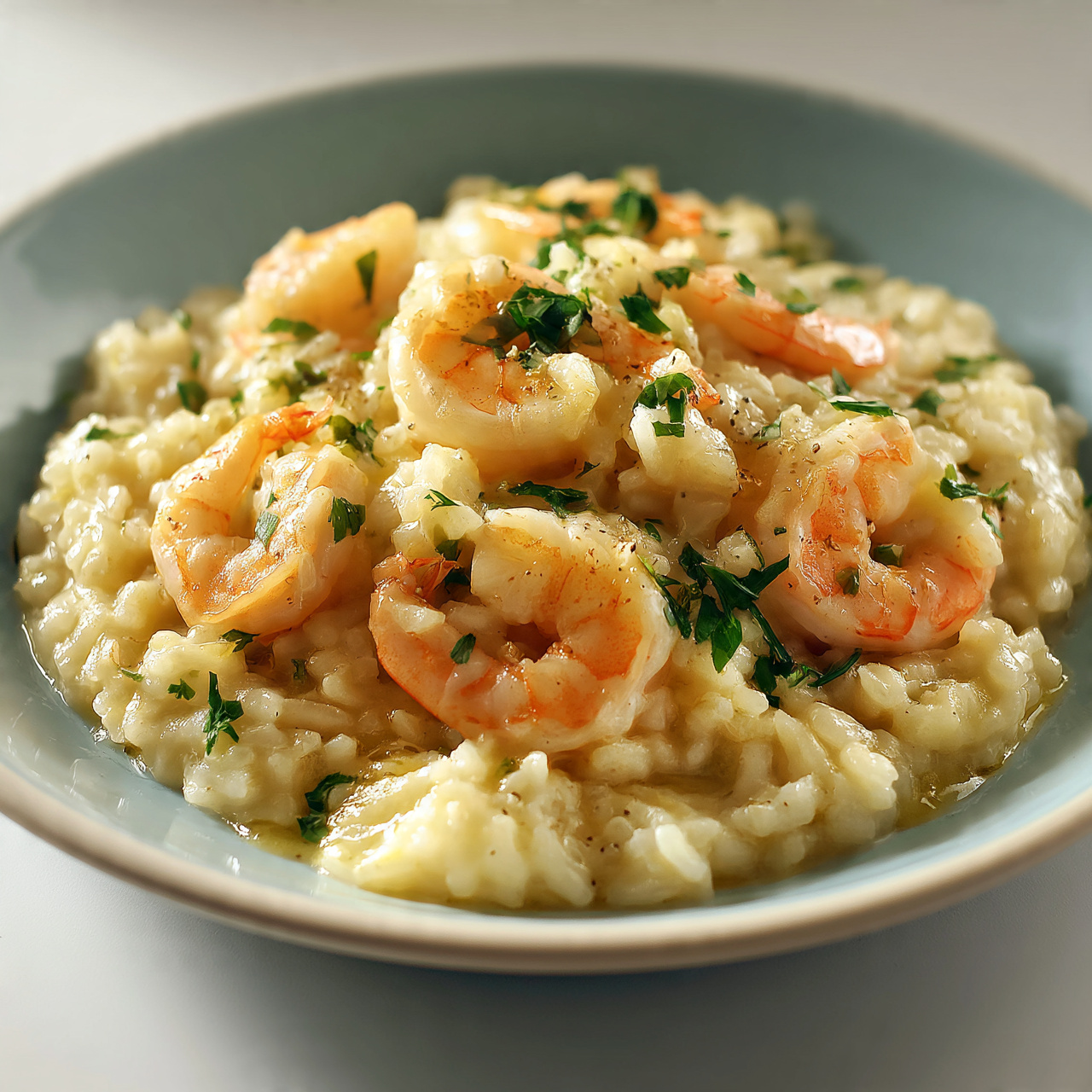 Creamy Lemon Shrimp Risotto