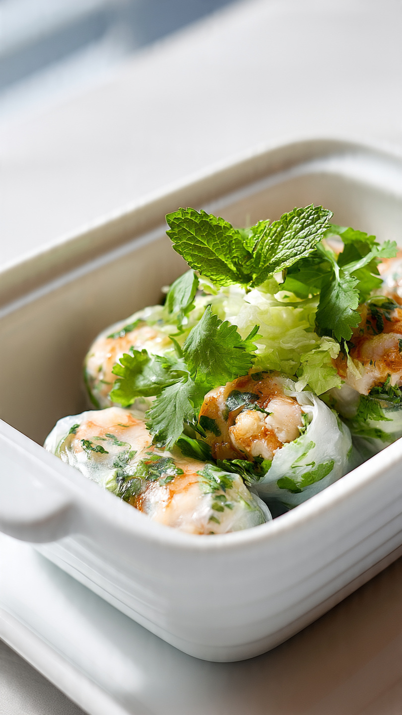 Shrimp Rice Paper Rolls (Fresh Summer Rolls)