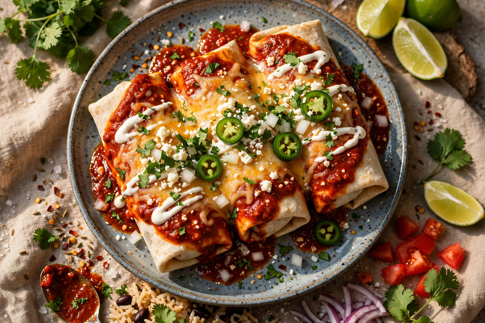 Wet Burritos (Smothered Beef Burritos)